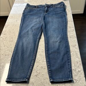 Maurices Dark Blue Straight‎ Leg Jeans